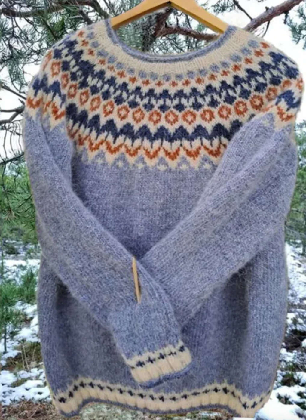 Bella Stride| Brenda- Retro Winter Sweater
