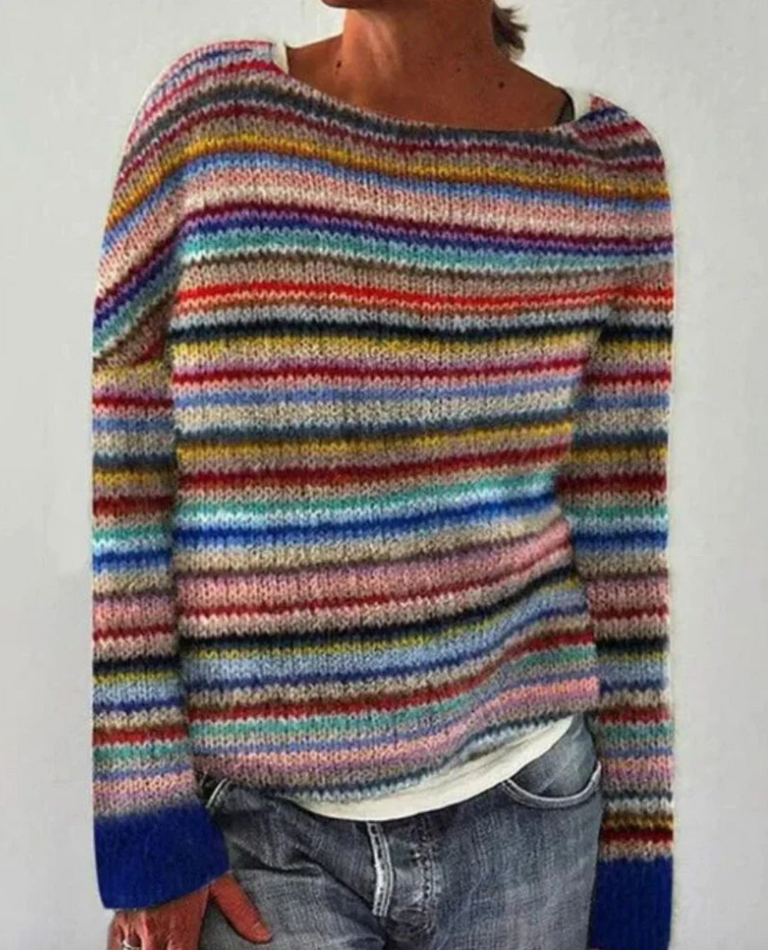 Bella Stride| PIERINA - STYLISH & COZY RETRO JUMPER