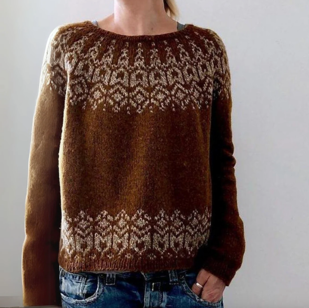 Bella Stride| Fiona - Vibrant Knit Sweater