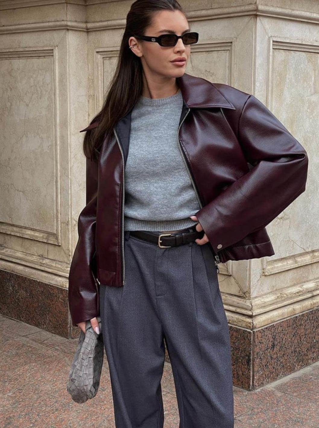 Bella Stride| Mira- Stylish Leather Jacket