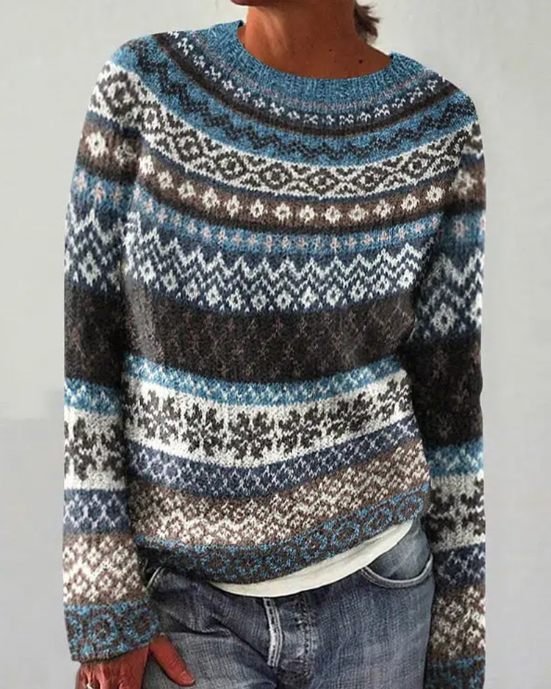 Bella Stride| DAISY - STYLISH & COZY RETRO JUMPER