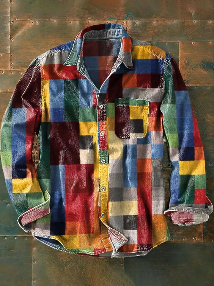 Lorcan | Stylish Premium Plaid Button-Down Shirt