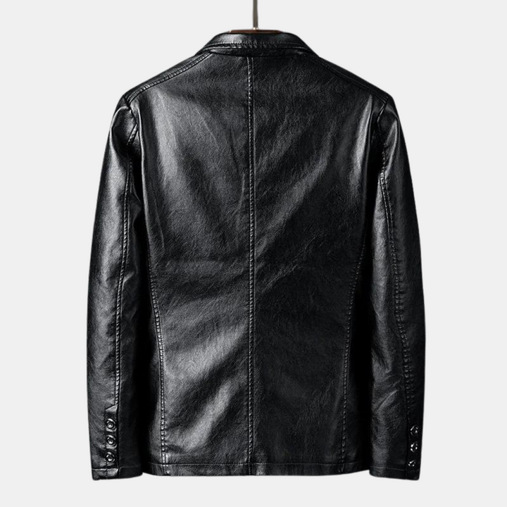 Maggie | Stylish Vegan Leather Blazer