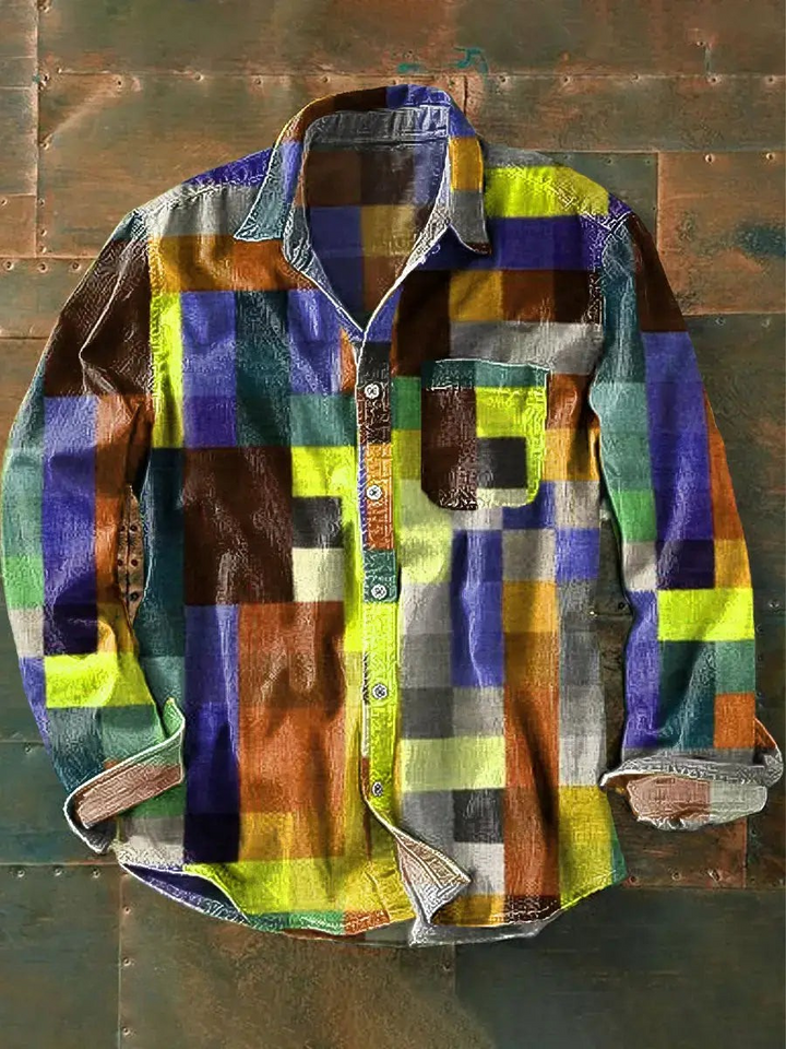 Lorcan | Stylish Premium Plaid Button-Down Shirt