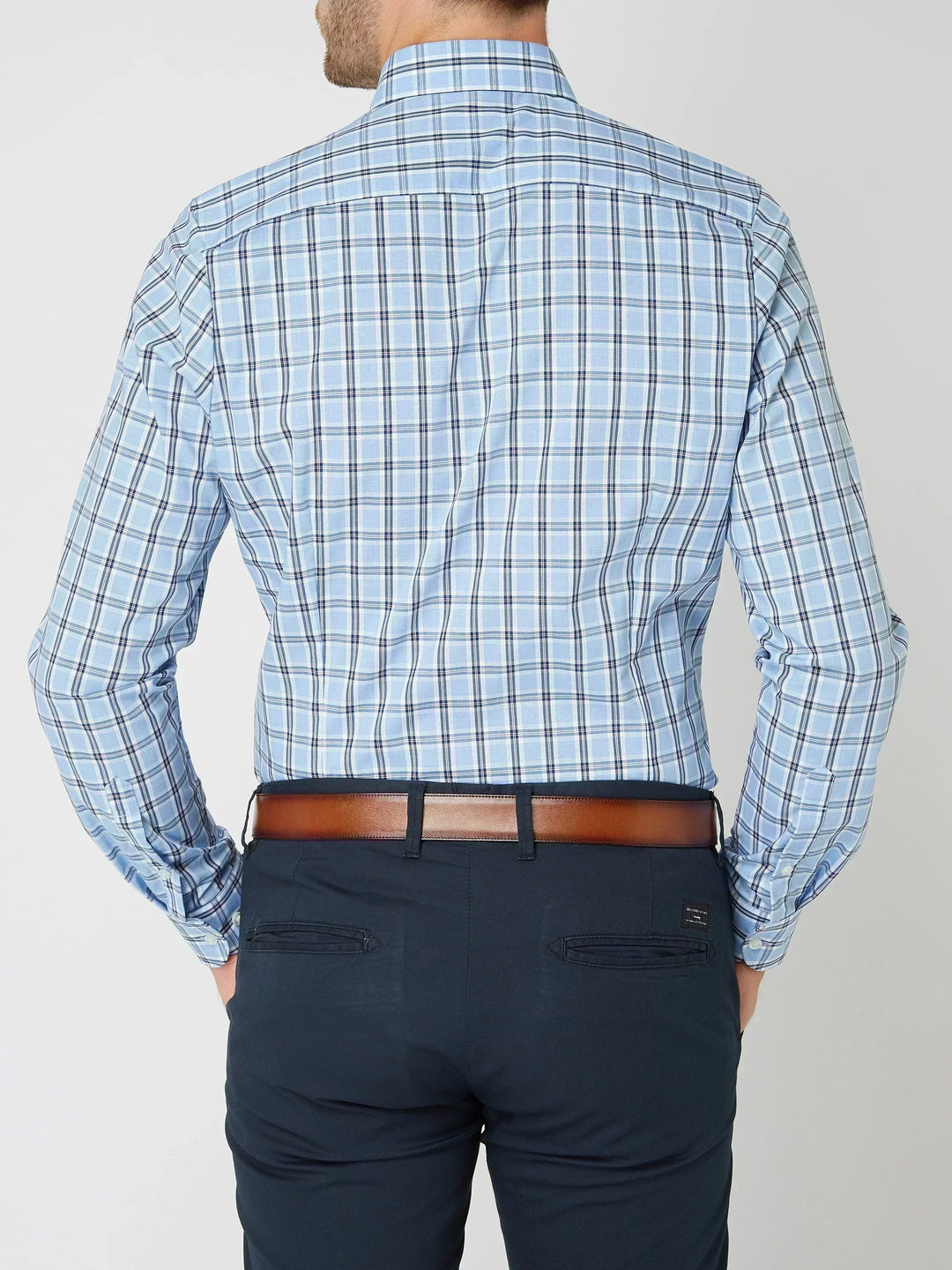 Liam | Stylish Checkered Button-Down Shirt