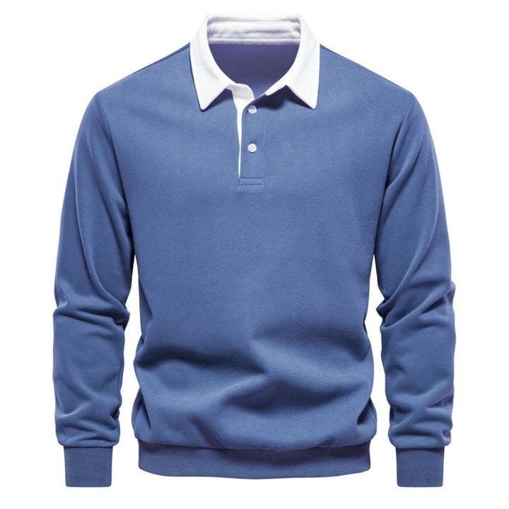 Allan™| Long Sleeve Polo Shirt