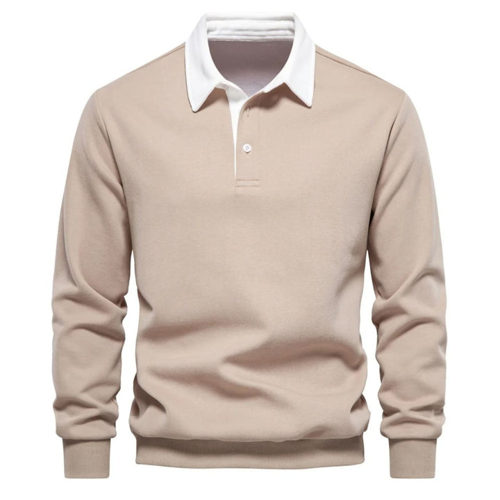 Allan™| Long Sleeve Polo Shirt