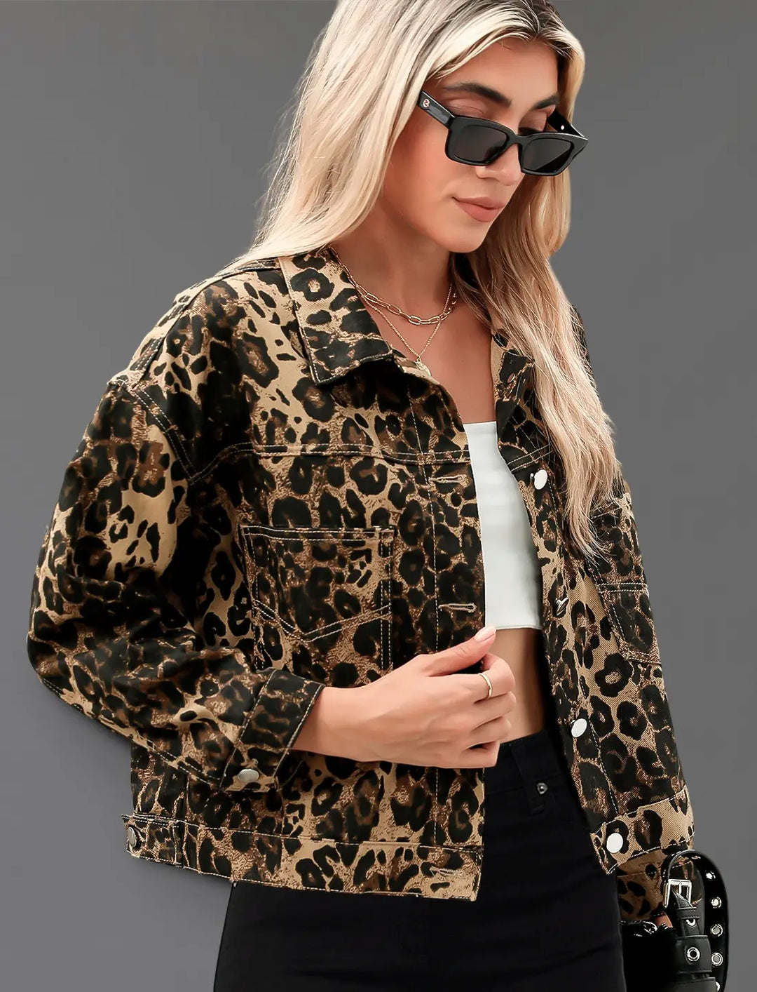 Leopard Print Jacket