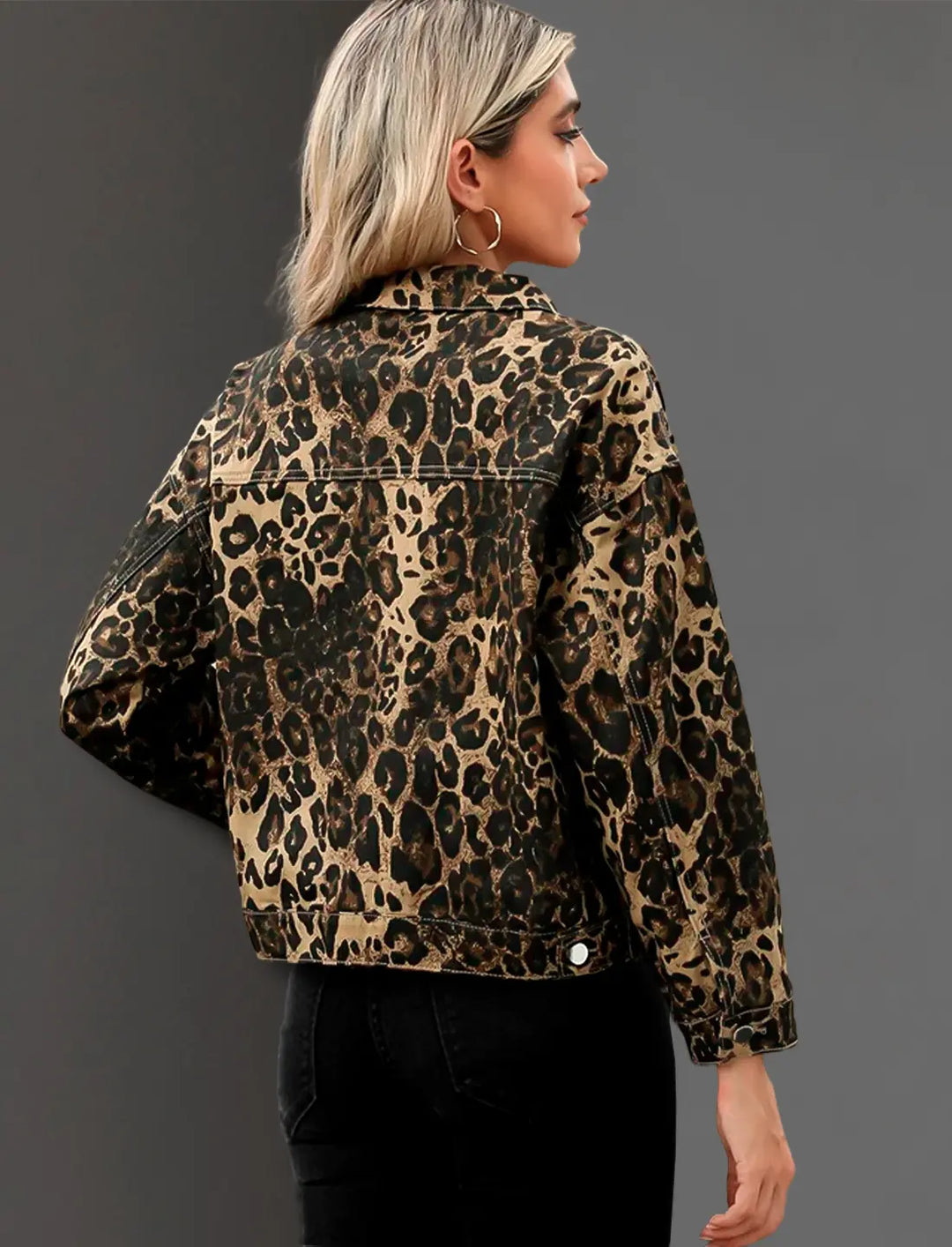 Leopard Print Jacket