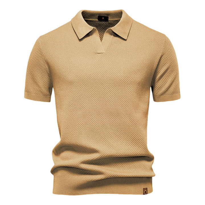 Josh – Gestructureerd Polo-Shirt