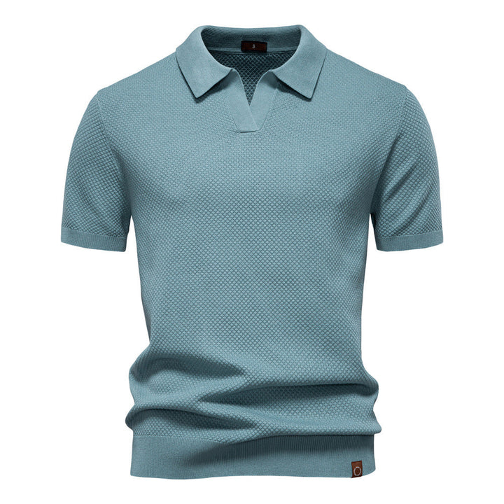 Josh – Gestructureerd Polo-Shirt