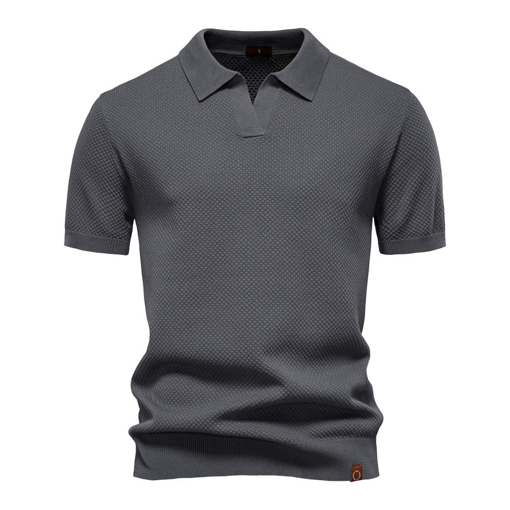 Josh – Gestructureerd Polo-Shirt