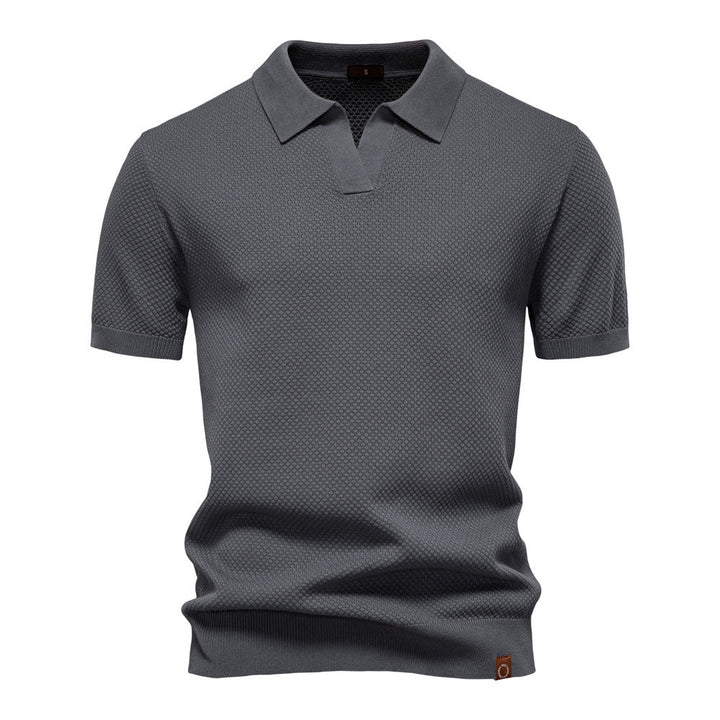 Josh – Gestructureerd Polo-Shirt