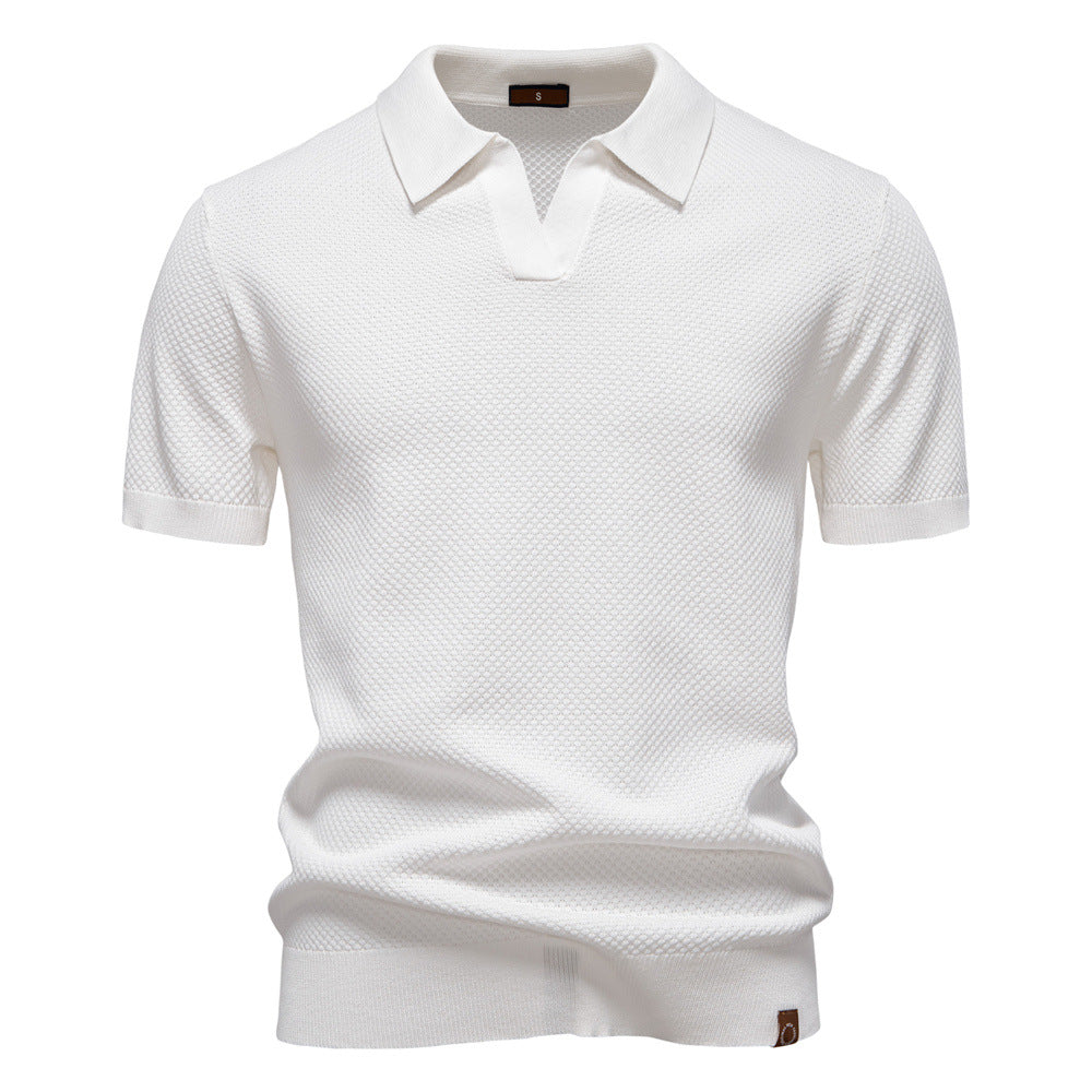 Josh – Gestructureerd Polo-Shirt