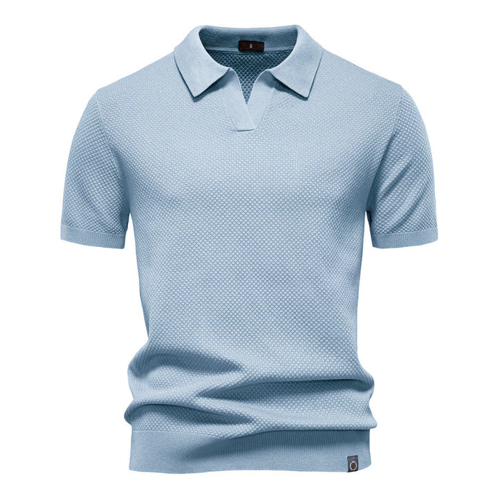 Josh – Gestructureerd Polo-Shirt