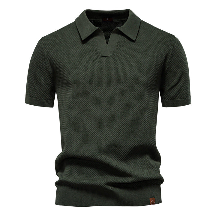 Josh – Gestructureerd Polo-Shirt