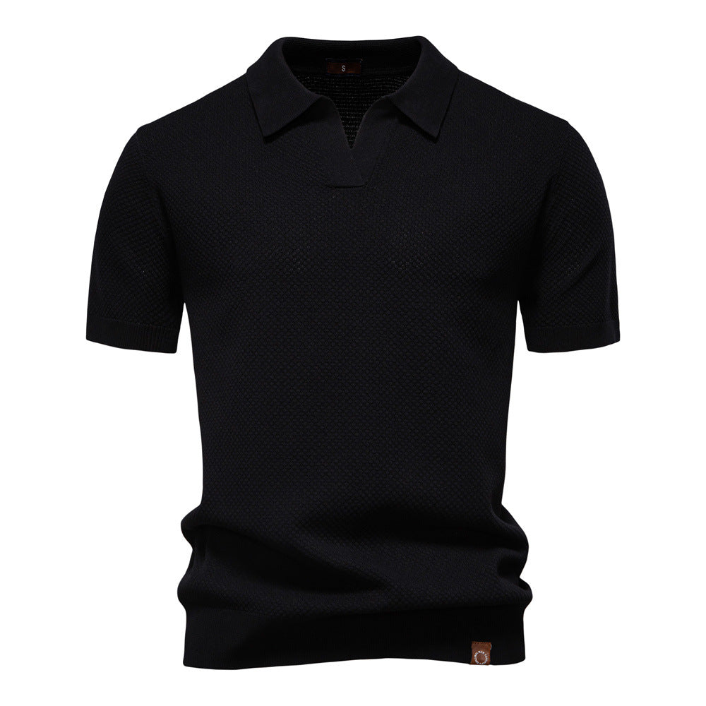 Josh – Gestructureerd Polo-Shirt