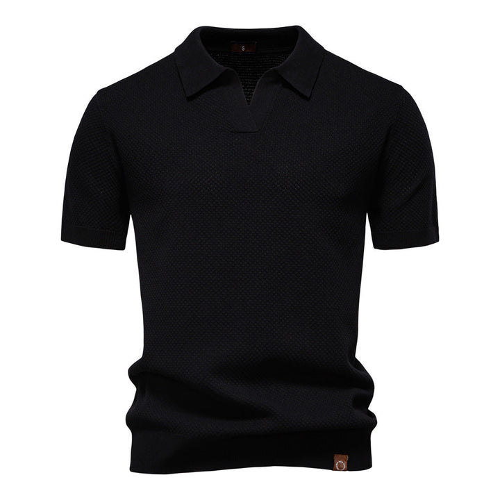 Josh – Gestructureerd Polo-Shirt