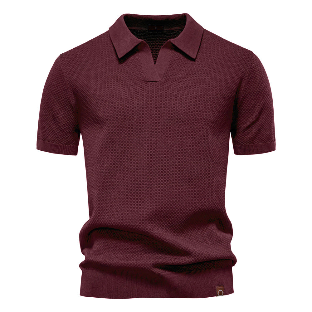 Josh – Gestructureerd Polo-Shirt