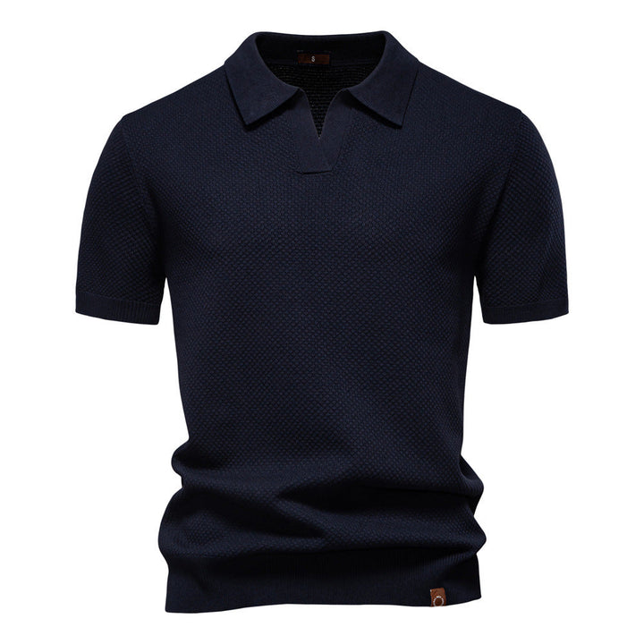 Josh – Gestructureerd Polo-Shirt