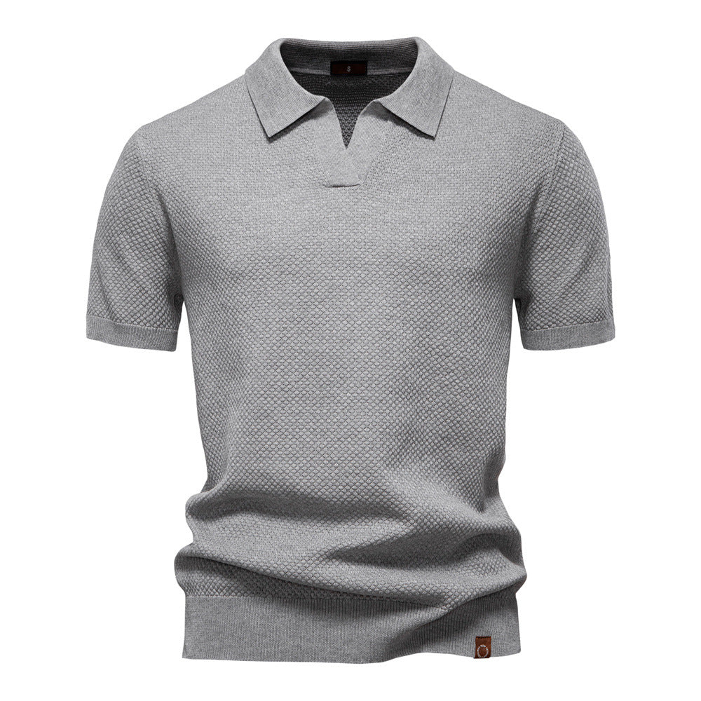 Josh – Gestructureerd Polo-Shirt