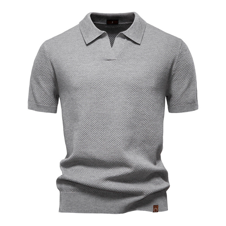 Josh – Gestructureerd Polo-Shirt