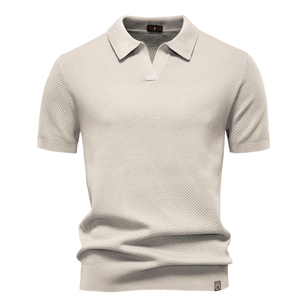 Josh – Gestructureerd Polo-Shirt