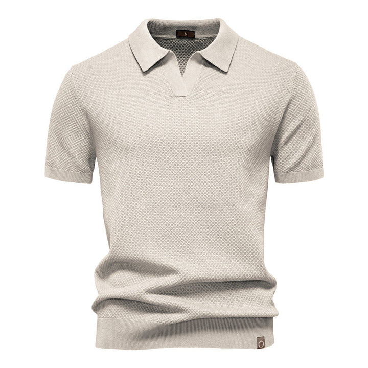 Josh – Gestructureerd Polo-Shirt