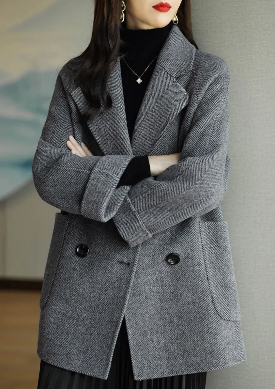 Cozy Chic Wool Coat