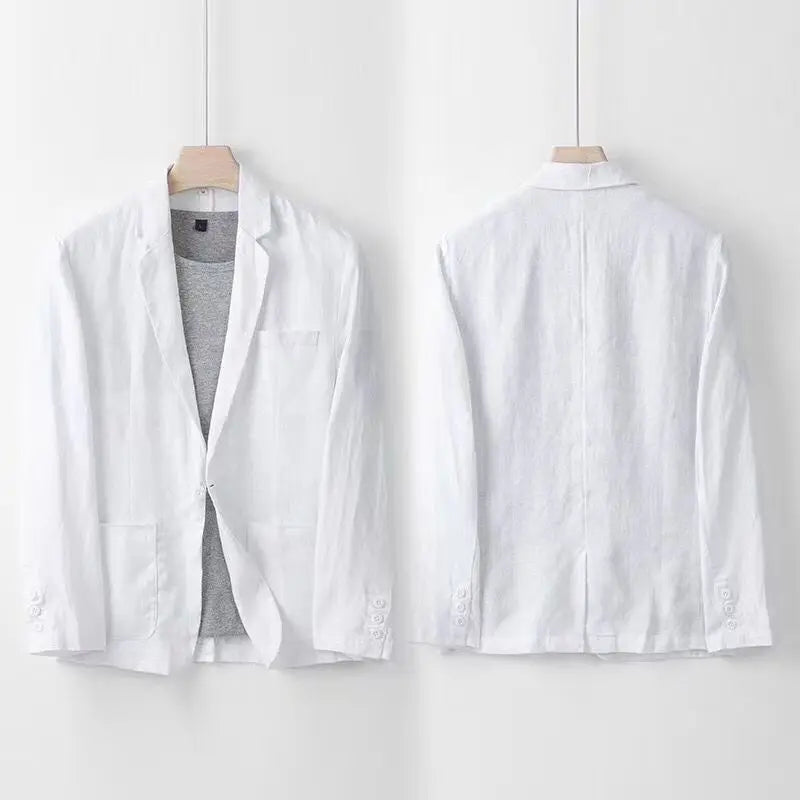Yvan | Stylish Linen Blazer Trouser Set