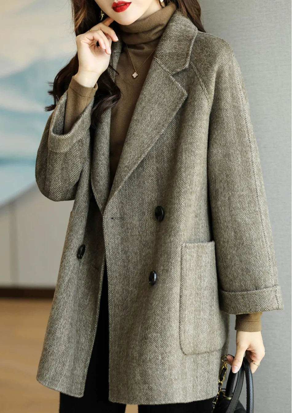 Cozy Chic Wool Coat