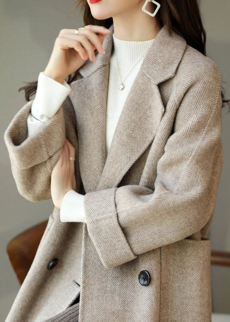 Cozy Chic Wool Coat