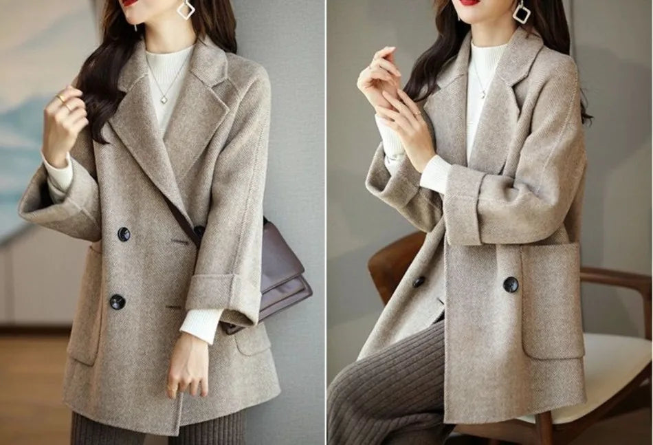 Cozy Chic Wool Coat
