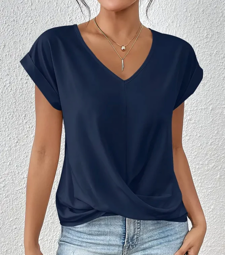 Bella Stride| V-neck top for woman
