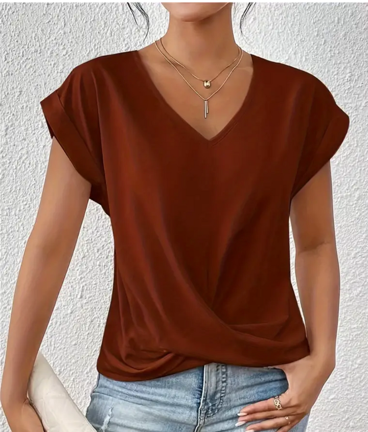Bella Stride| V-neck top for woman