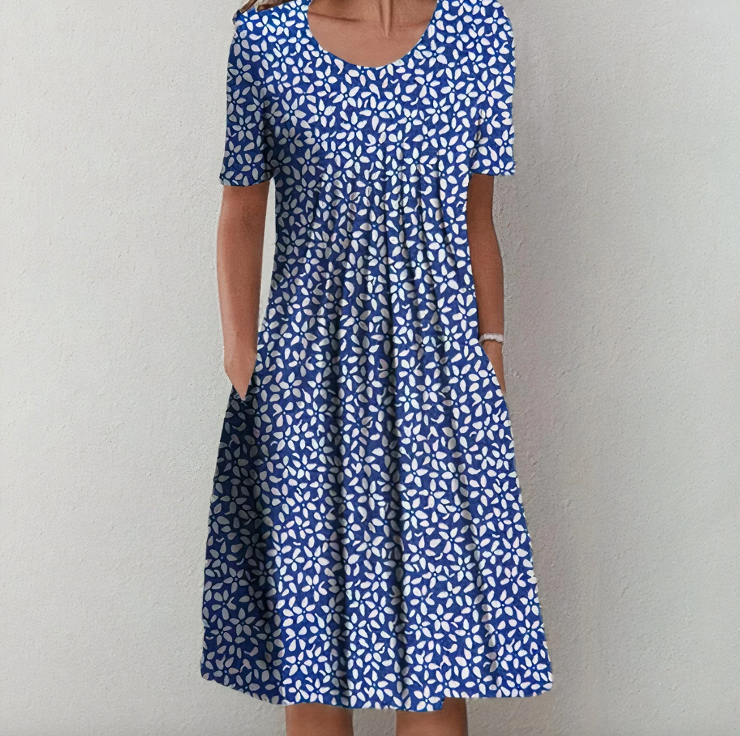 Bella Stride| Elegant cotton dress