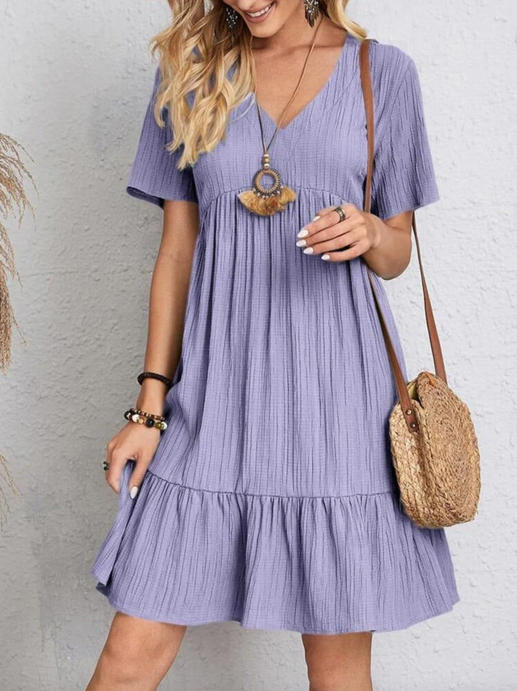 Bella Stride| Elegant Dress with a Belly Cover