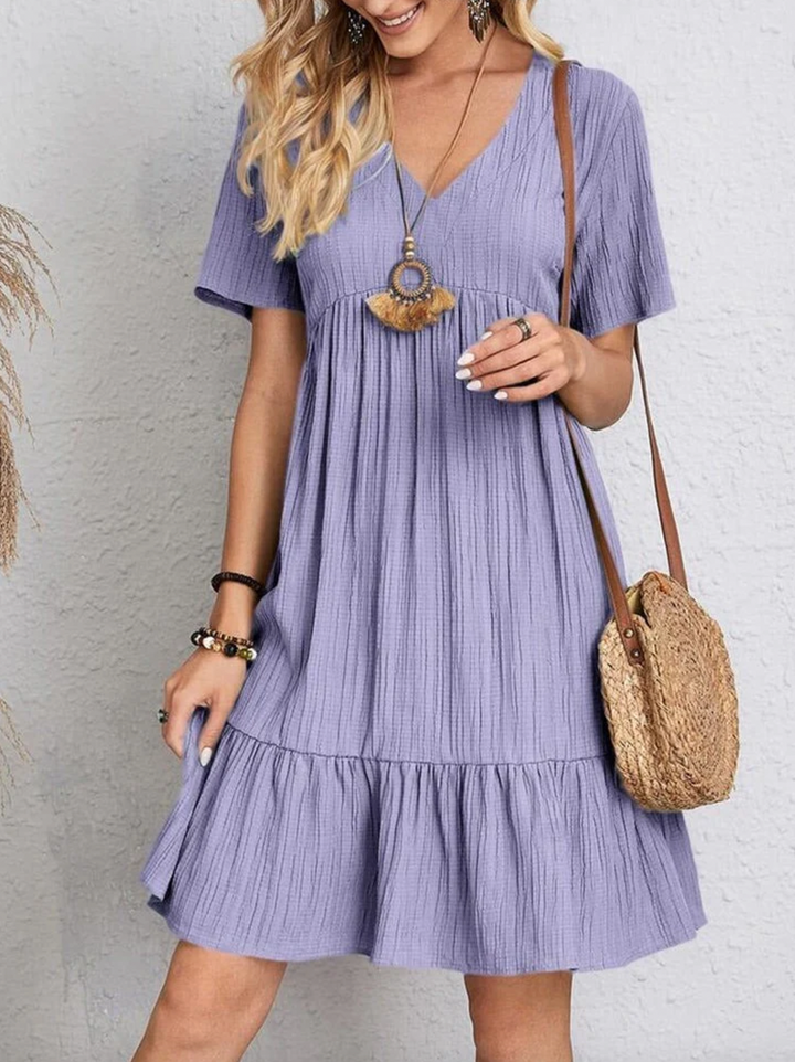 Bella Stride| Elegant Dress with a Belly Cover