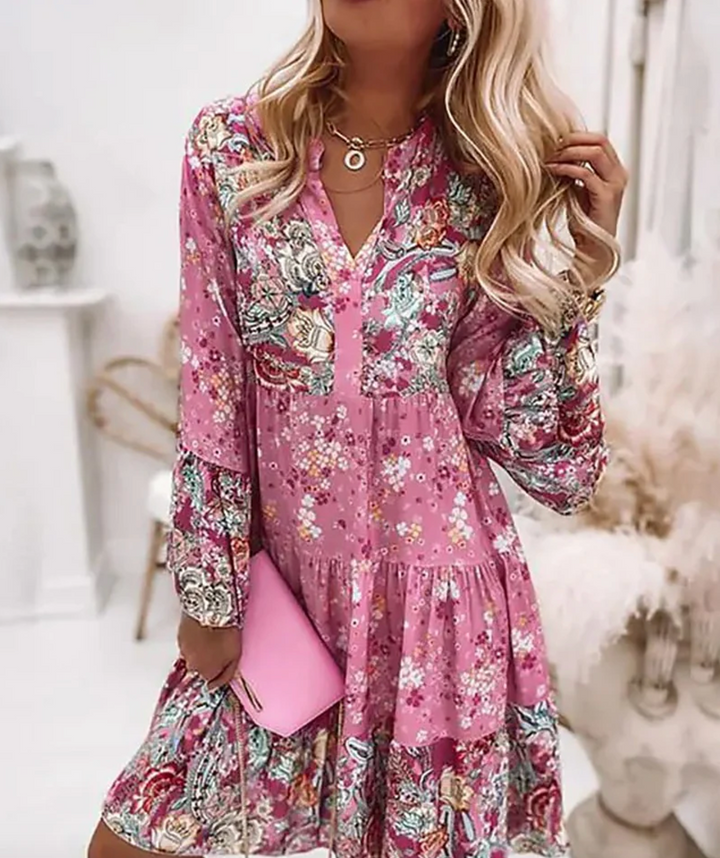 Bella Stride| Women's Casual Dress Floral Dress