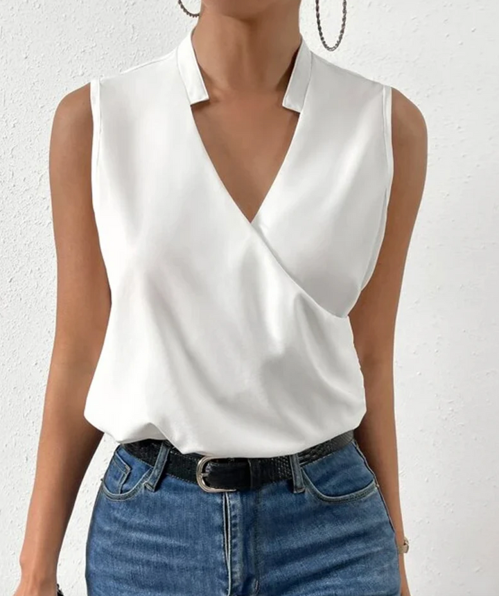 Bella Stride| Elegant Sleeveless Top
