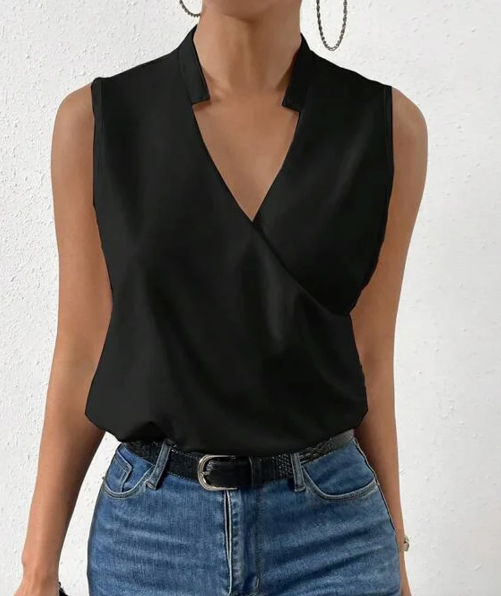 Bella Stride| Elegant Sleeveless Top
