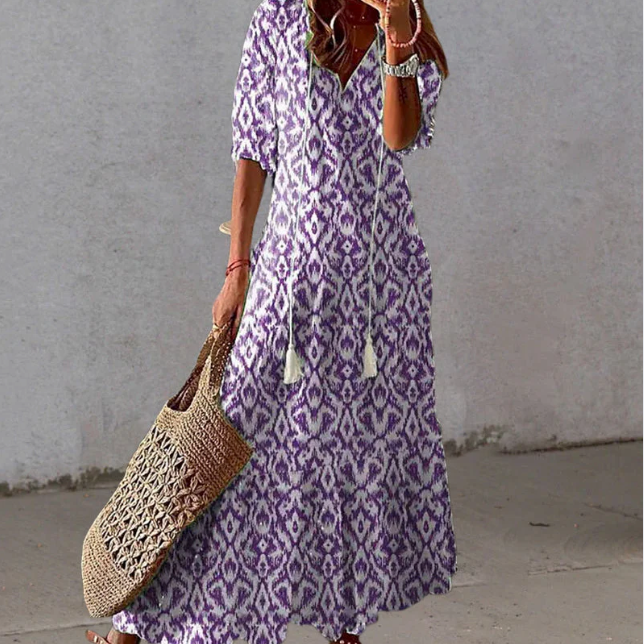 Bella Stride| Dianna™ - Boho Tummy Coverage Dress