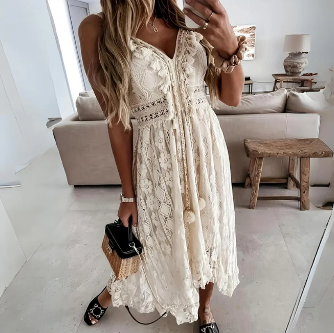 Bella Stride| Margaret™ - Elegant Boho Dress