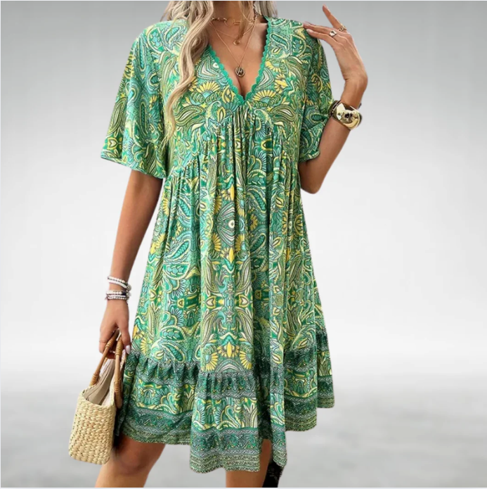 Bella Stride| Marielle™ - Boho Swing Dress