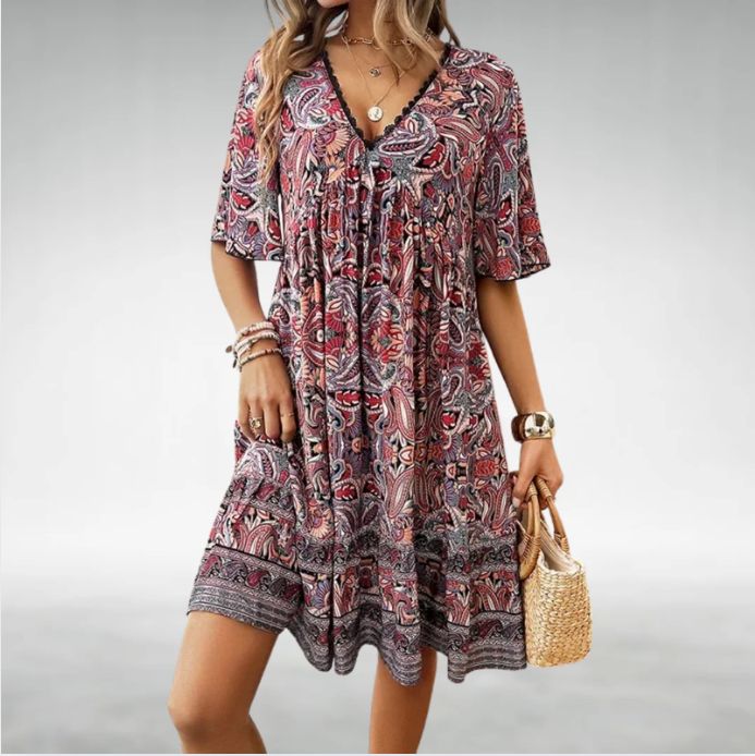 Bella Stride| Marielle™ - Boho Swing Dress