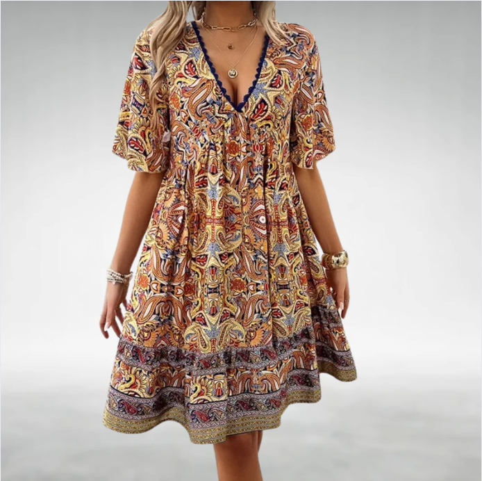 Bella Stride| Marielle™ - Boho Swing Dress