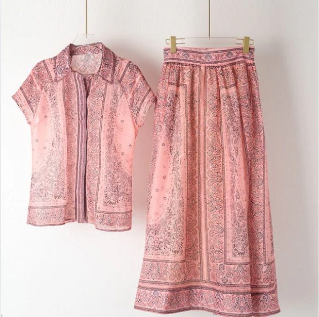 Adele™ - Boho Print Two-Piece Set