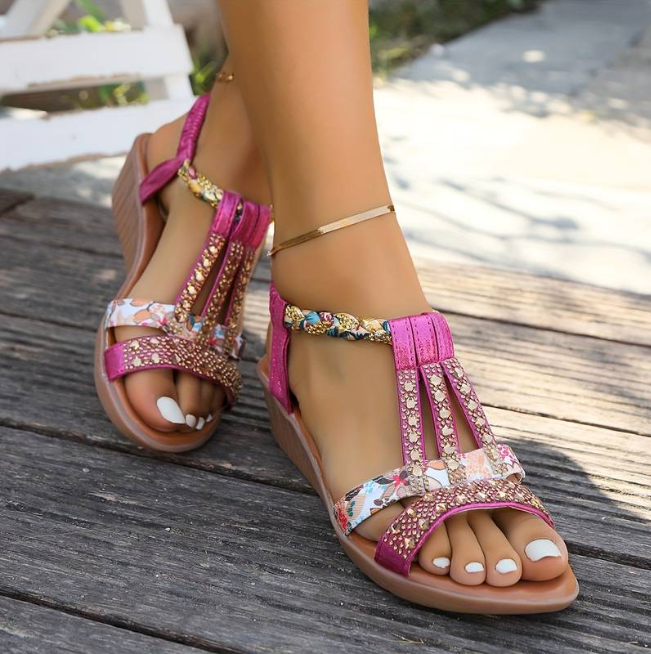 Bella Stride| Lacy - Elegant Boho Sandals