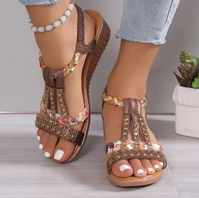 Bella Stride| Lacy - Elegant Boho Sandals