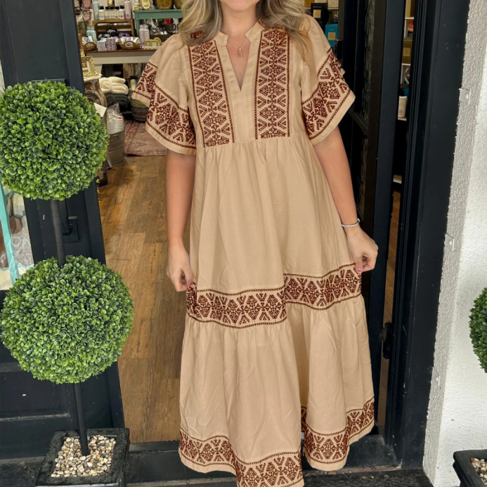 Bella Stride| Hanna™ - Elegant Boho Dress
